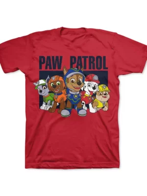 Camiseta Patrulha Canina Meninos