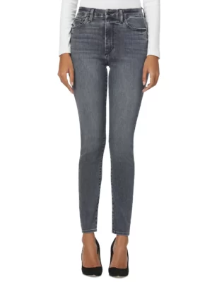 Calça Jeans Leg Straight Cinza