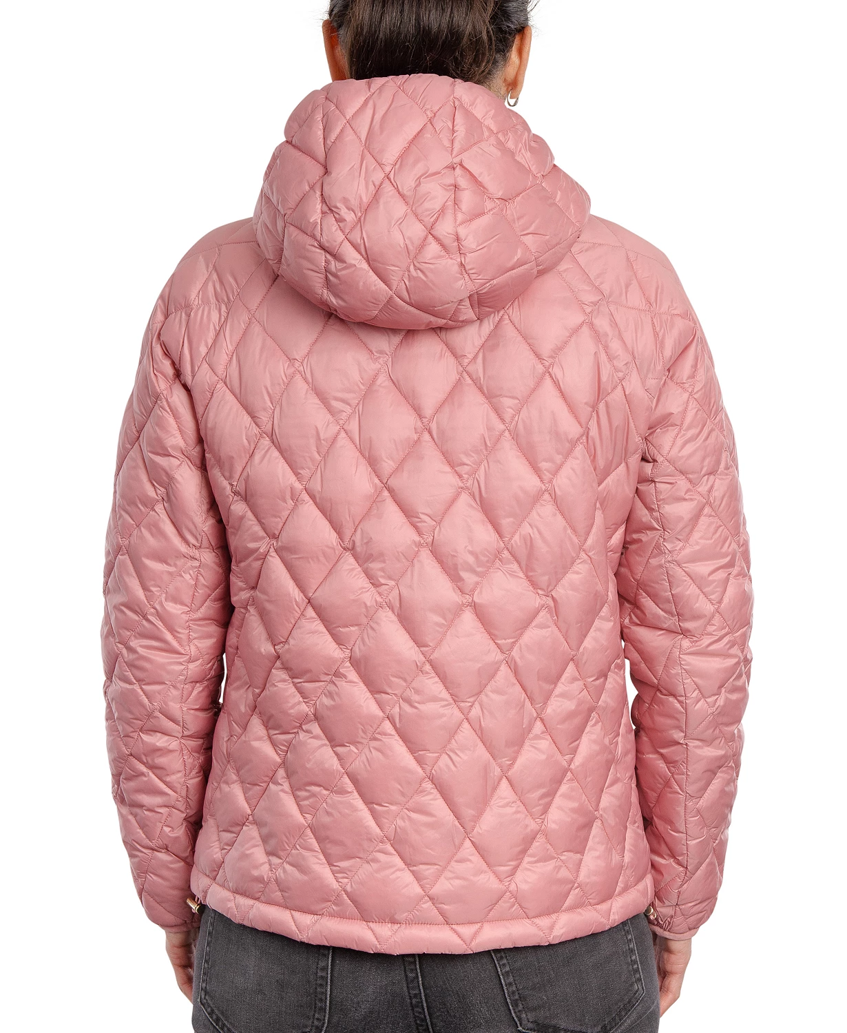 Casaco acolchoado com capuz